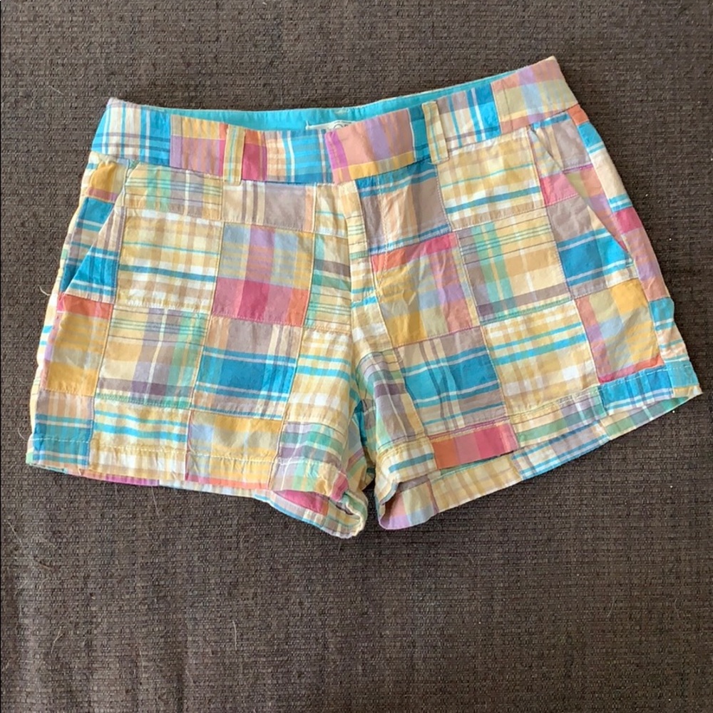 Loft plaid shorts